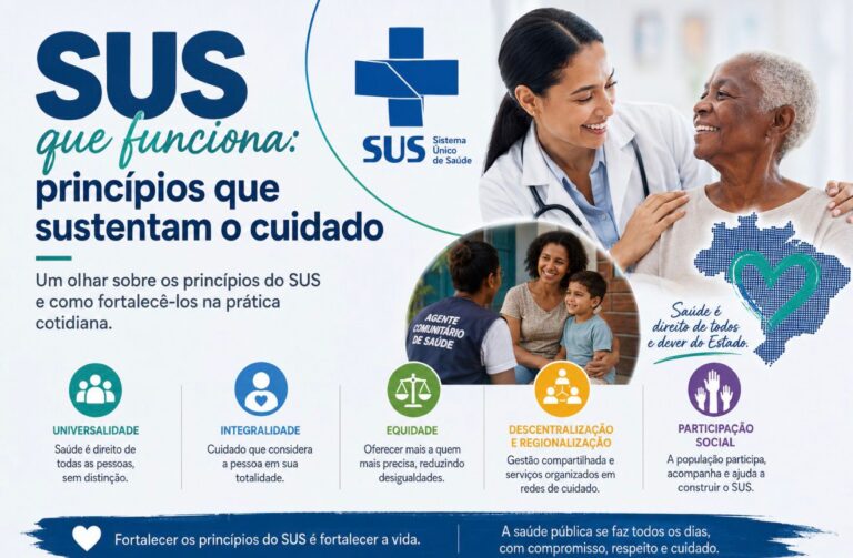 SUS que funciona: princípios que sustentam o cuidado