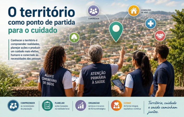 O território como ponto de partida para o cuidado
